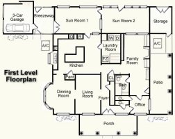 First Level Floorplan