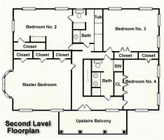 Second Level Floorplan